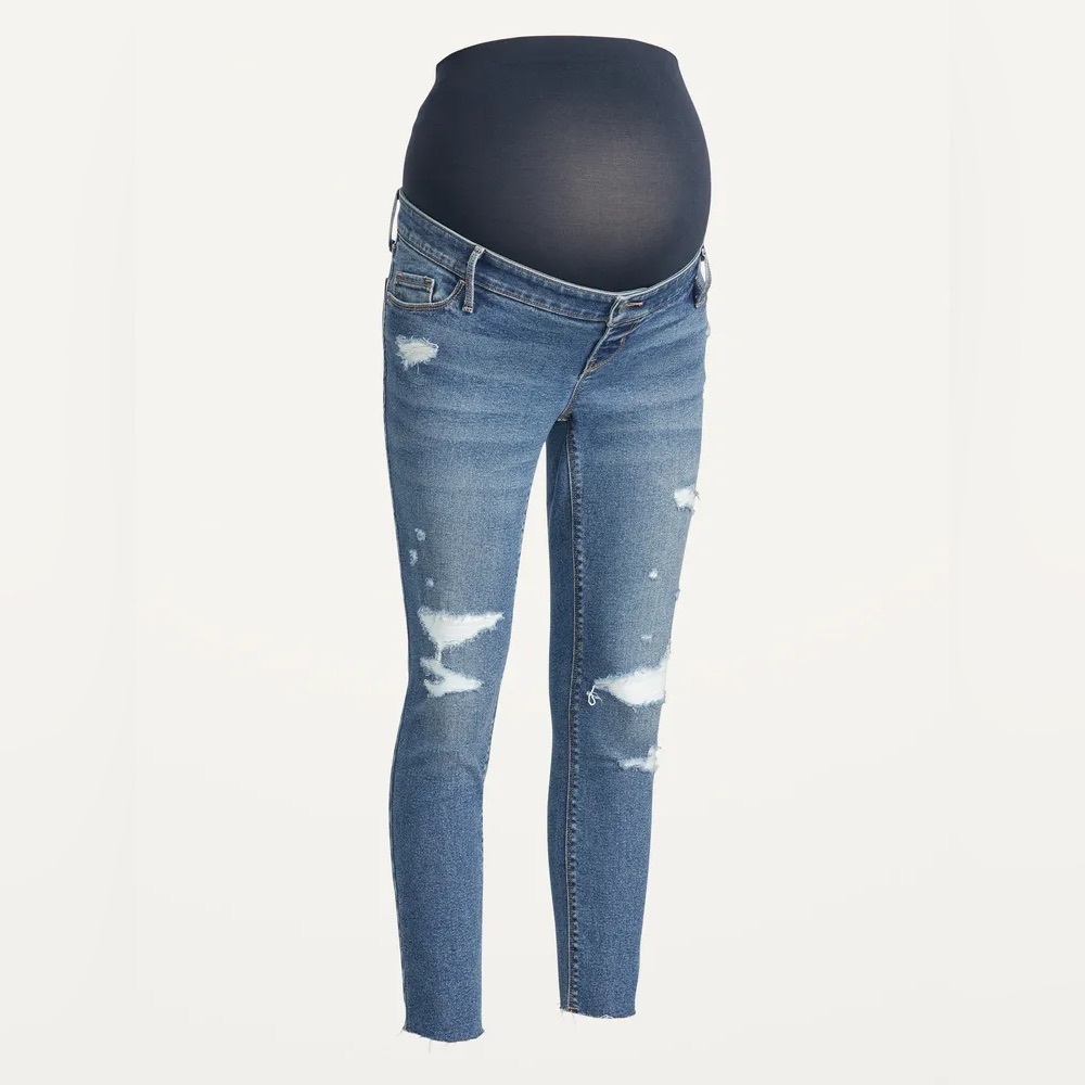 Old Navy full panel maternity jeans